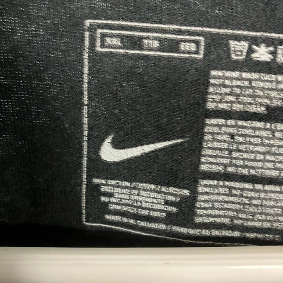 Y2k nike basketball galaxy jordan bulls themed shirt nba swoosh tee size 2XL XXL - Picture 9 of 11